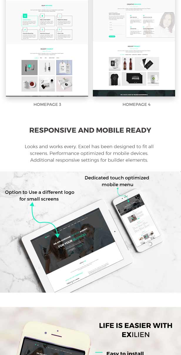 Excel - Multi-Purpose Business, Consultancy, Finance HTML5 Bootstrap Template