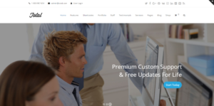 WordPress business theme Total