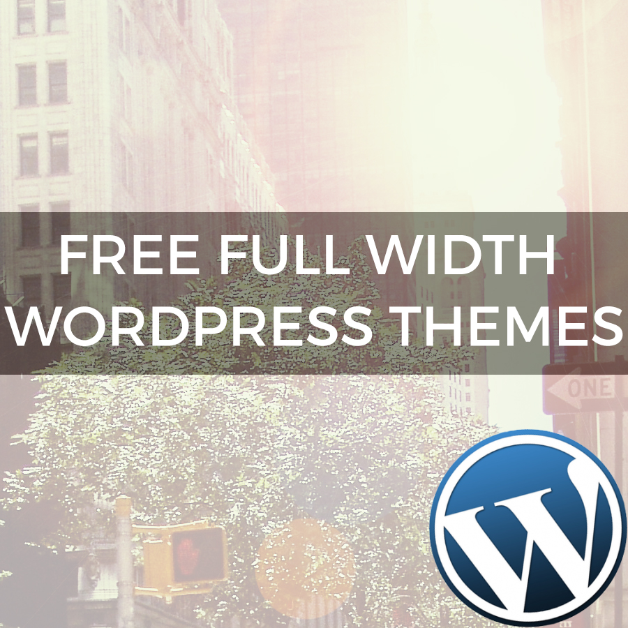 Free Full-Width WordPress Themes