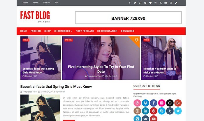 33+ Best Mobile Friendly Blogger Templates
