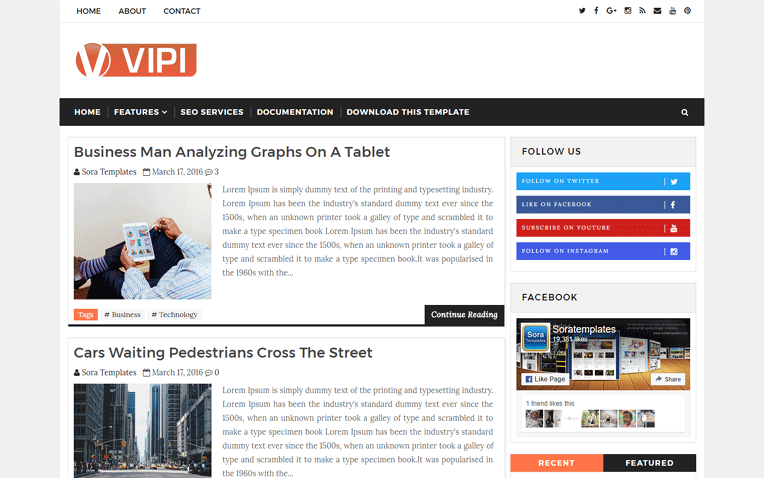 33+ Best Mobile Friendly Blogger Templates