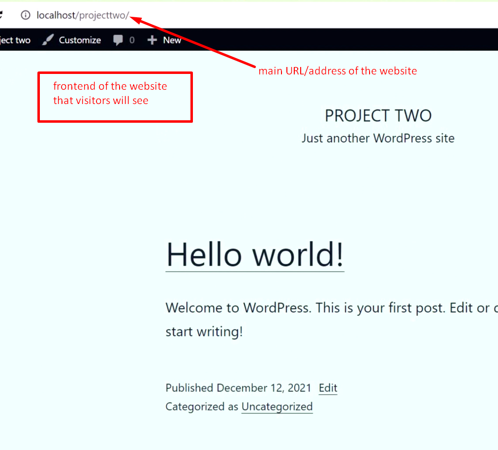 install wordpress on your computer,localhost