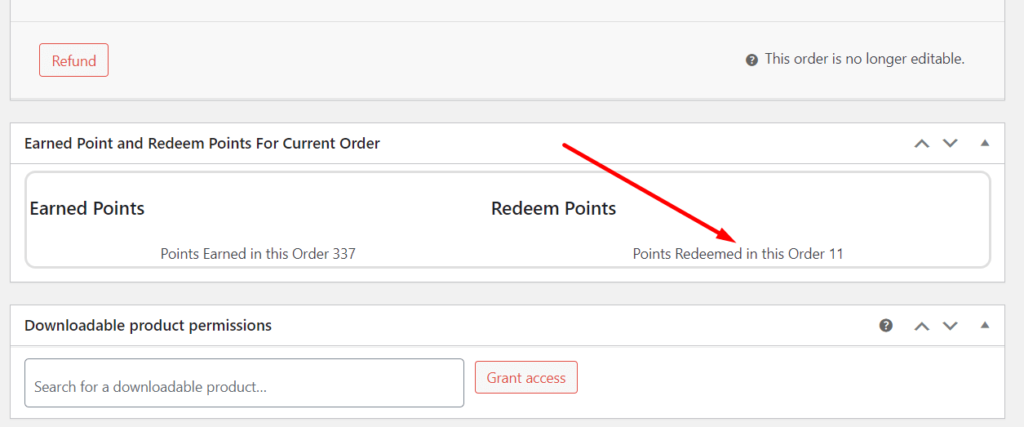 How to remove points earned & redeemed from WooCommerce invoice