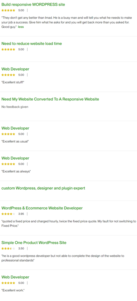Upwork Profile - Moheimen Ahmed