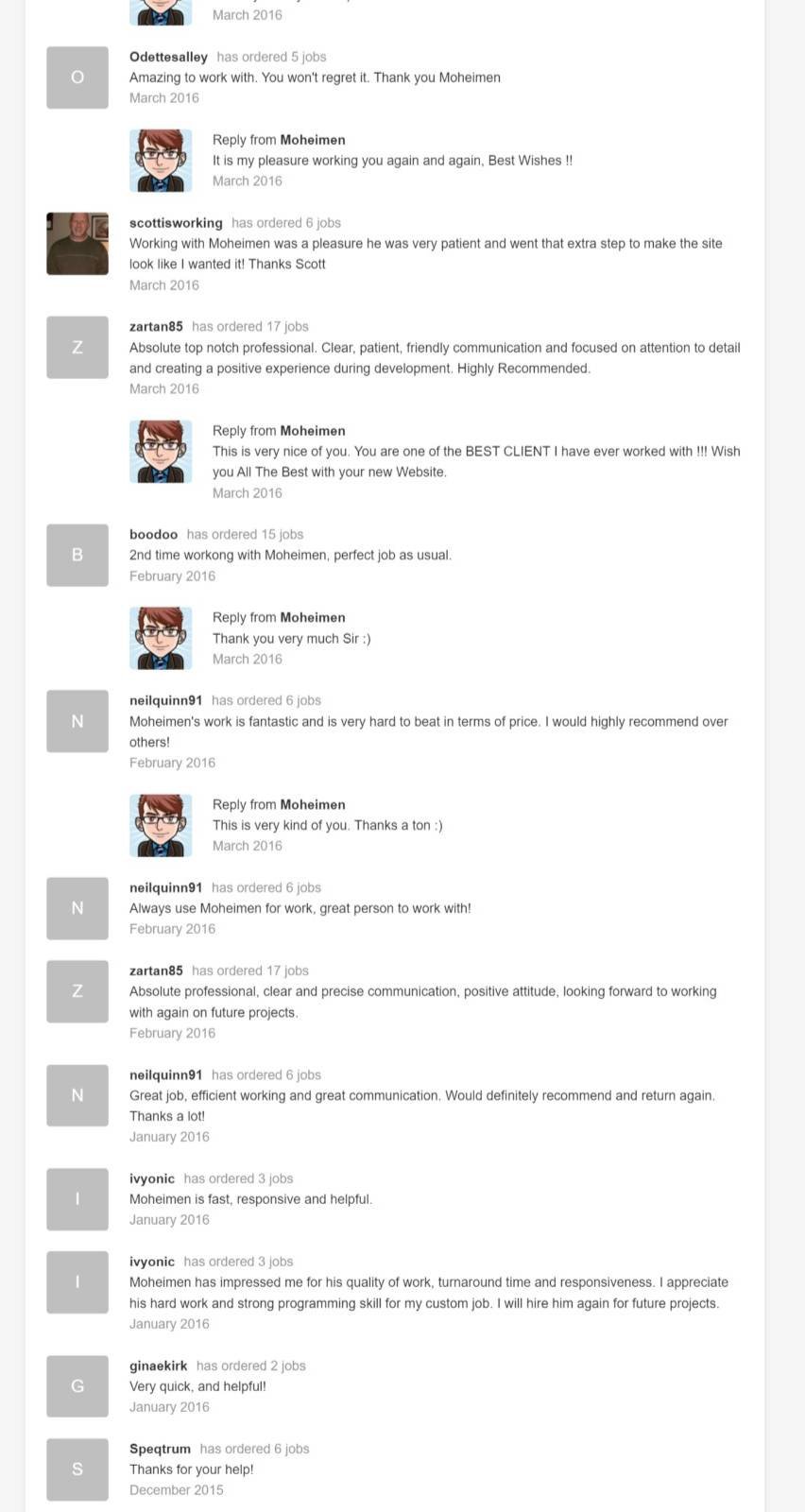 Envato Studio Profile - Moheimen Ahmed