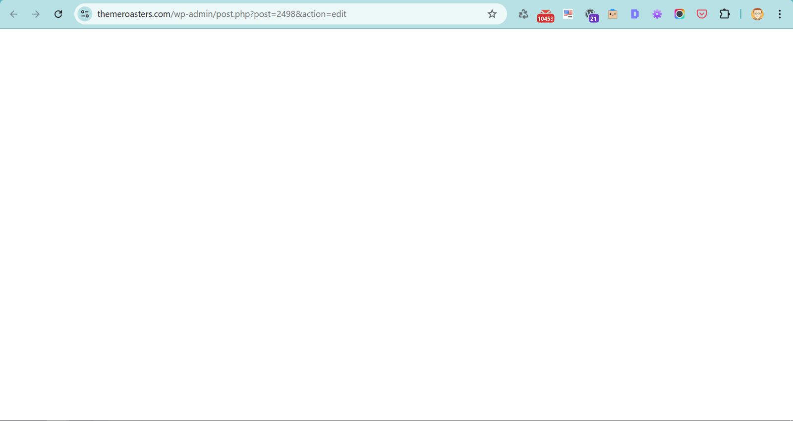 How I Solved The White Screen Issue On The WordPress Page/Post Edit ...